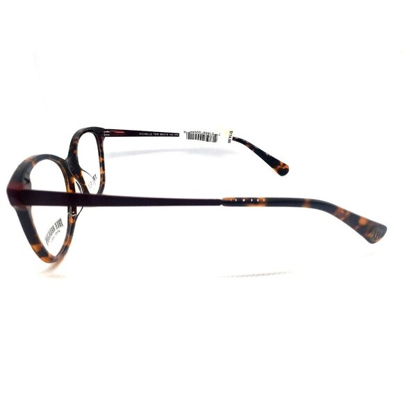 True Religion Tortoise Shell Optical Eyeglasses 56-16-145 True Fit Frame Women's - Picture 2 of 6